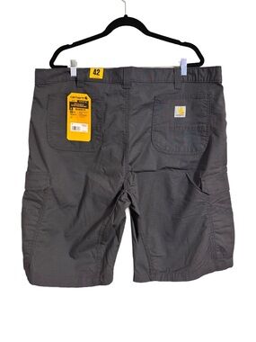 New Carhartt Force Relaxed Fit Ripstop Cargo Work Shorts Mens 42 BS3543-M
